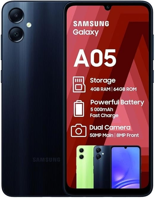 Samsung A05 64Gb Ds Black