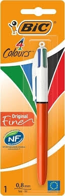 Pen Bic 4 Colours Bpn F Reter Crd