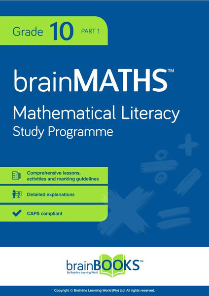Brainline Mathematical Literacy Gr 10 (Part 1 of 4)