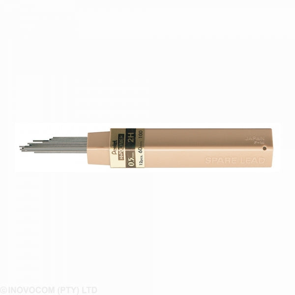 Pencil Lead 2H Pentel Hipolymer 0.5Mm