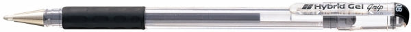 Pen Hybrid Gel Roller Grip 0.8Mm Black