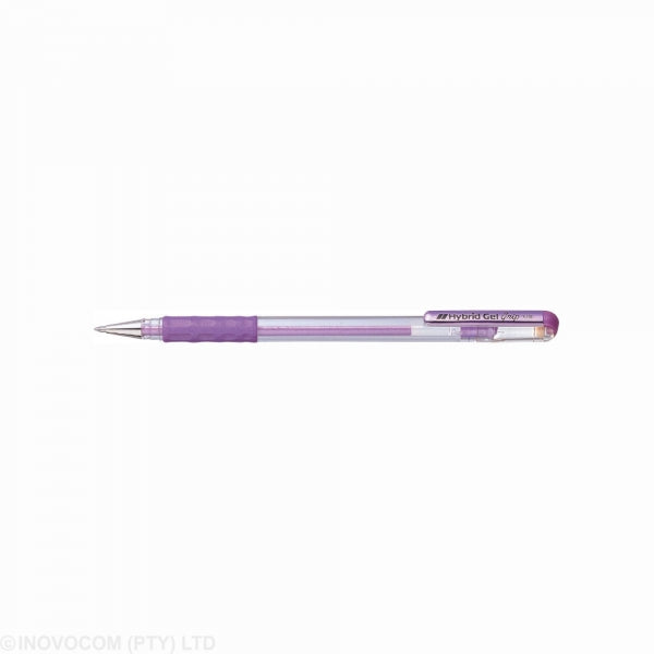 Pen Hybrid Metallic Grip 0.8Mm Violet