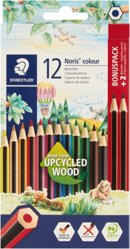 Pencils Colouring Staedtler Noris 12Pcs