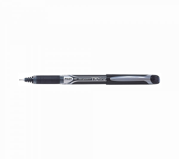 Pen Hi-Techpoint V10 Grip Black