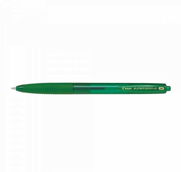 Pen Ballpoint Super Grip G Rectrable M Green