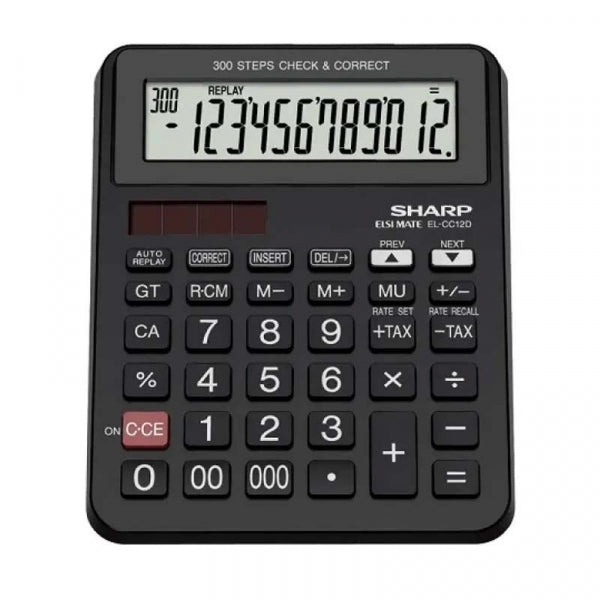 Sharp El-Cc12d Desk Calculator