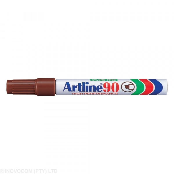 Marker Artline Ek90 Chisel Brown