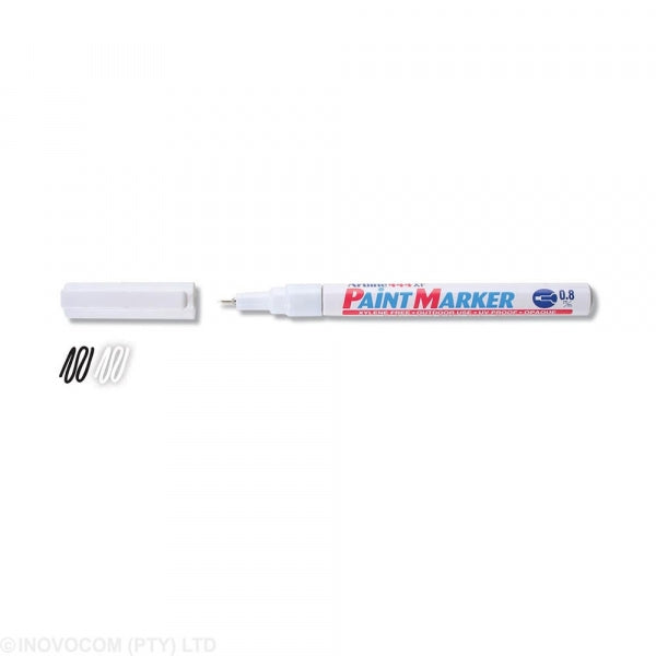 Marker Permanent Paint Artline Ek444 X Fp 0.8Mm White