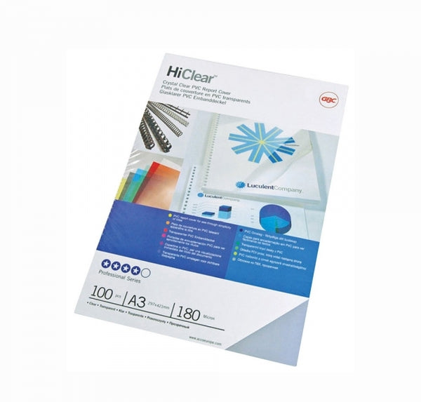 Report Cover Rexel Hiclear A4 200Mic Clear
