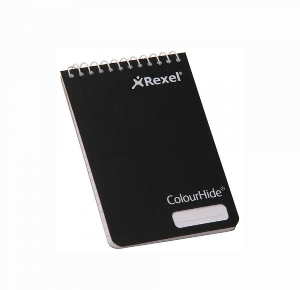 Notebook Pocket 60Gsm Feint Ruled Black