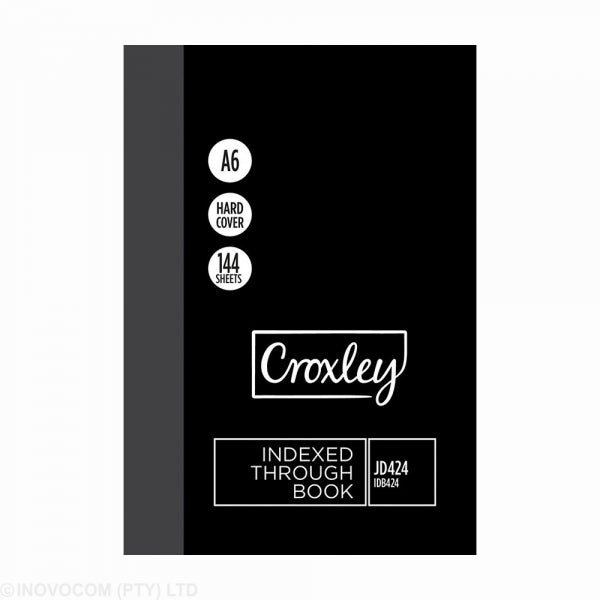 Book Index Croxley A6 144Pg Hc