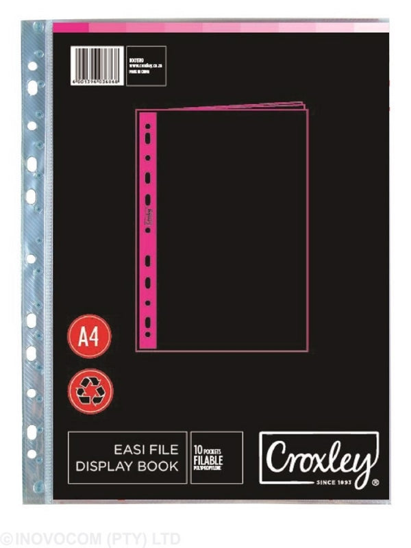 Display File Easi File Croxley A4 10 Pocket