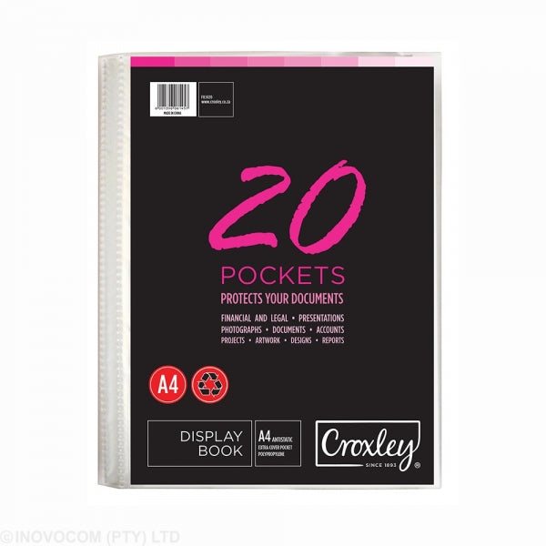 Display File Croxley A4 20 Pocket