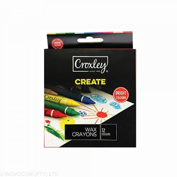 Croxley 8Mm Wax Crayons