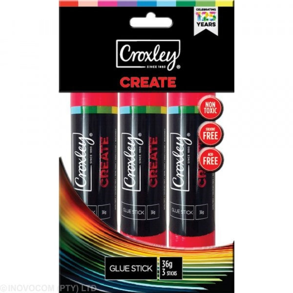 Glue Stick Croxley 3 Pack