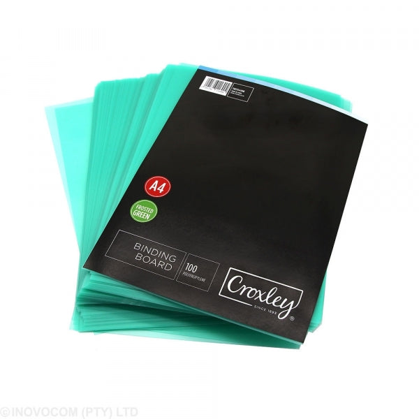 Binding Cover Croxley A4 180Mic Green