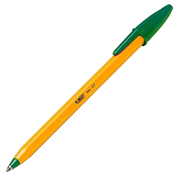 Bic Orange F Green Barcoded
