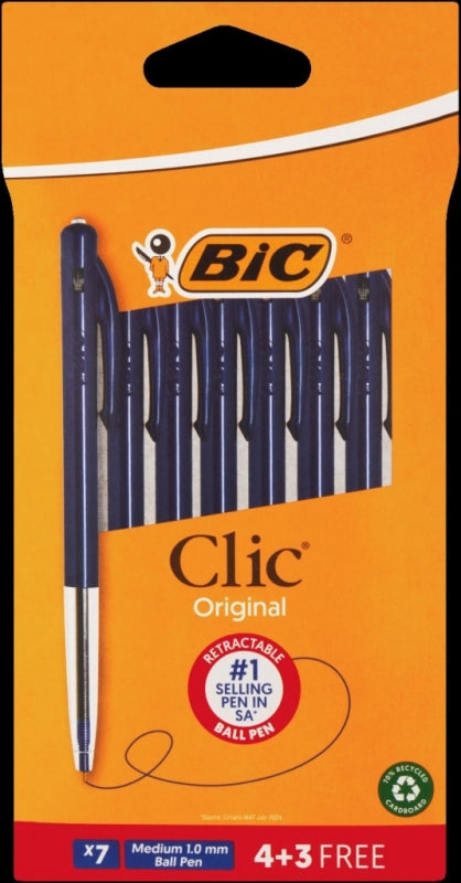 Pen Bic Clic M 4+3 Bic230 Blue