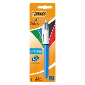 Pen 4 Colours Bic Bpn M Retr Crd