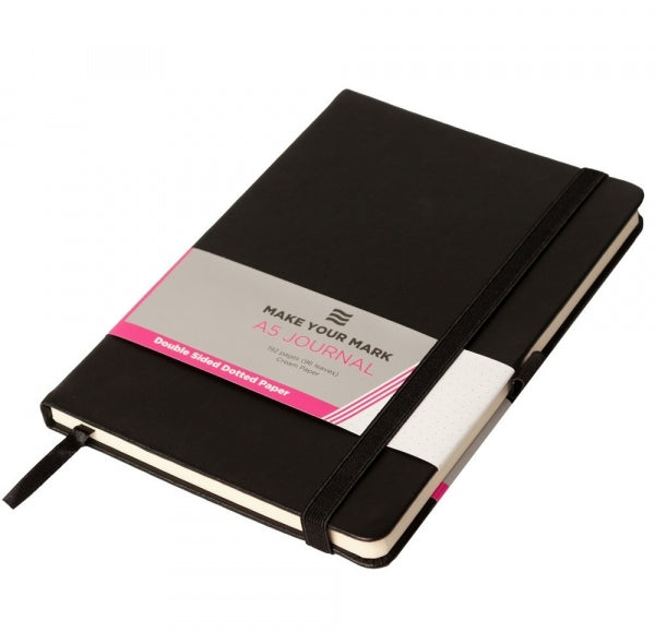 Journal A5 Dotted Black