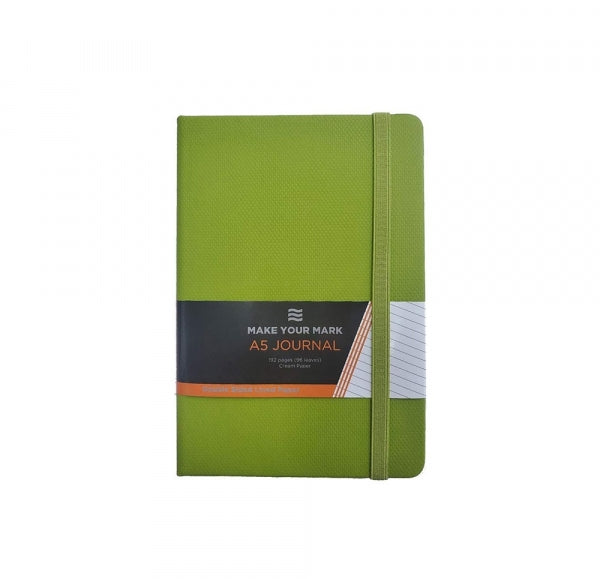 Journal A5 Soft Touch Espresso Green