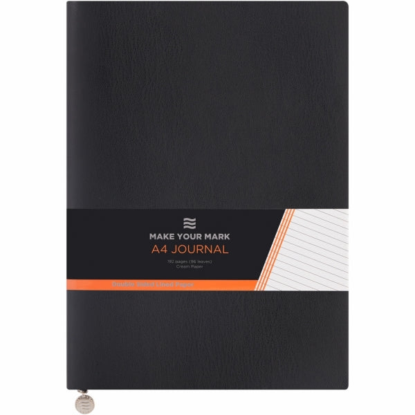 Journal Donau A4 Soft Cover Black