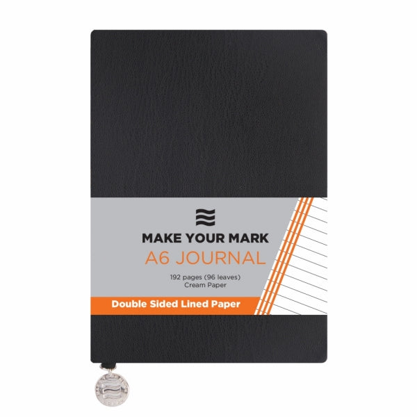 Journal Ctp A6 Soft Cover Black