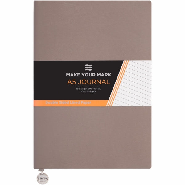 Journal Ctp A5 Soft Cover Grey
