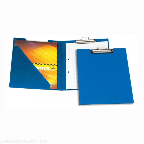 Clipboard Pvc Folding A4 Blue