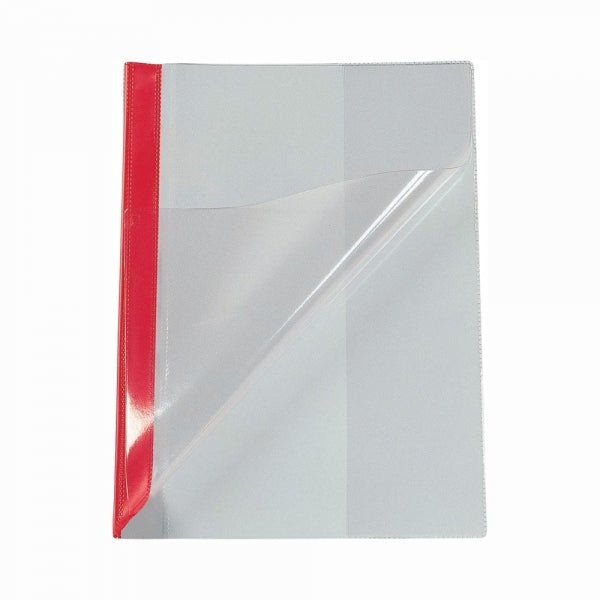 Quotation Folder Pvc With Clear Pocket A4 Red