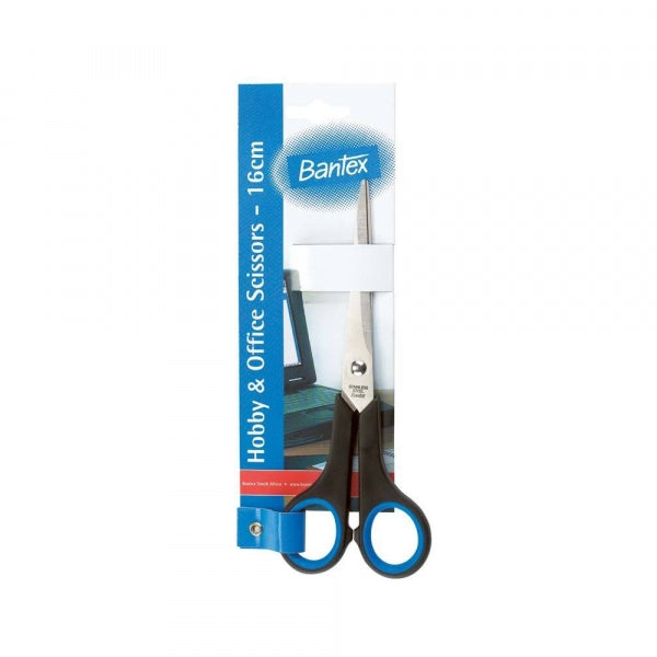 Scissors 16Cm Black and Blue