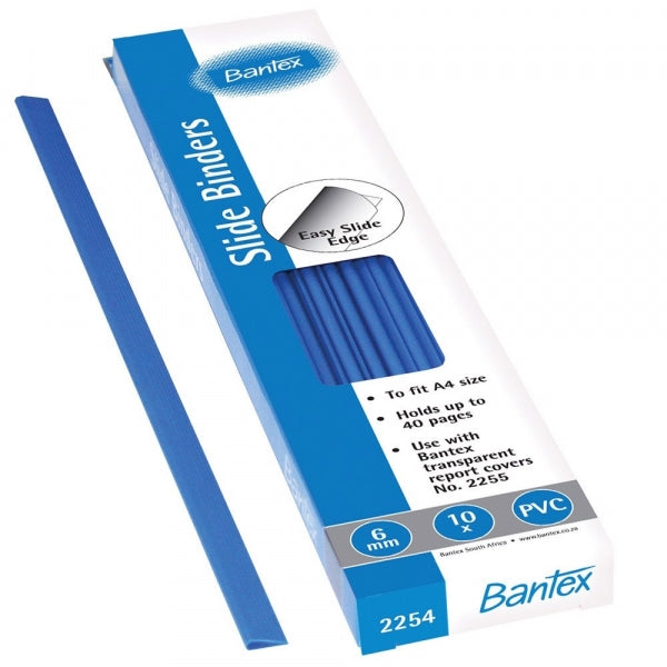 Slide Grips A4 6Mm Blue (40 Sheets)