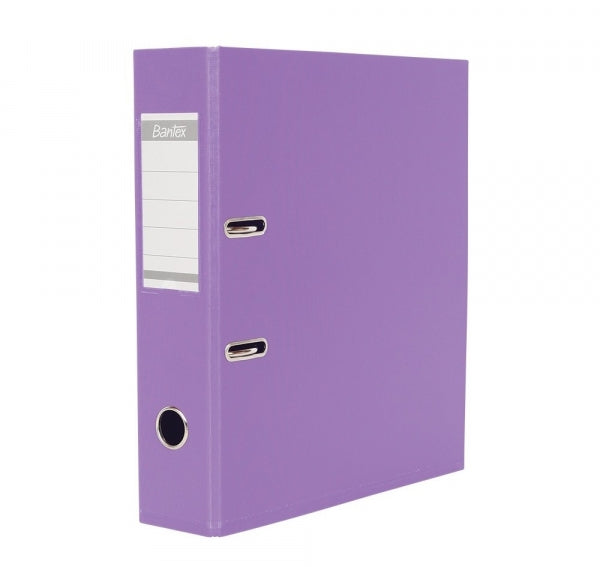 File Lever Arch With Inner Pp Cover 70Mm Lilac