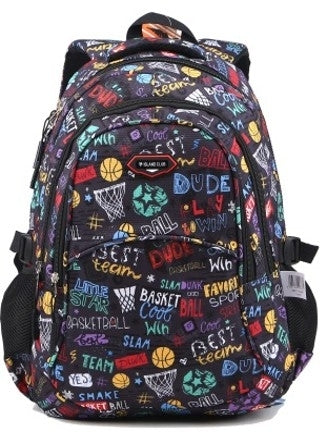 Backpack Island Club Grafitti 25L, Black