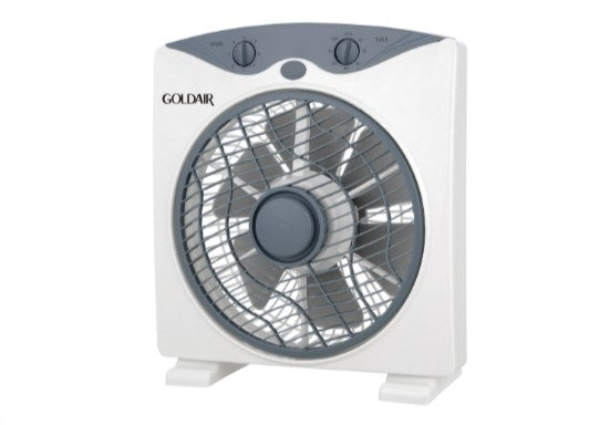 Fan Box Goldair 25Cm, White