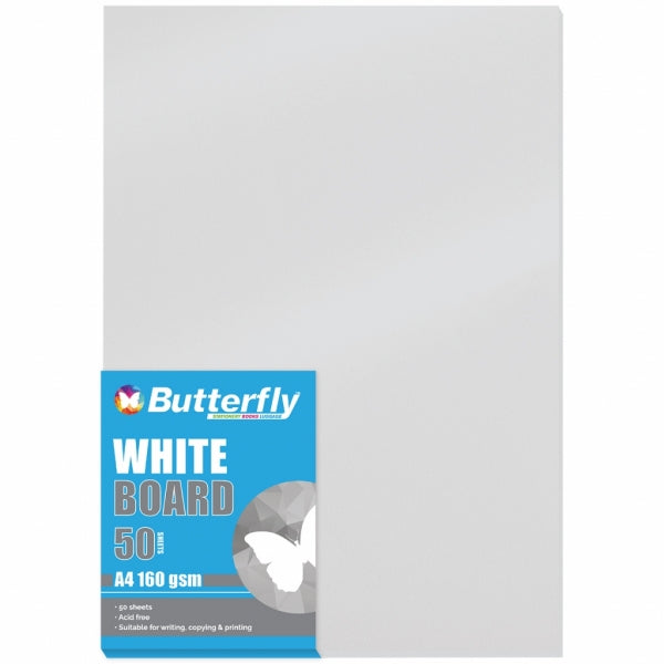 Board Butterfly A4 160G 50Pc White
