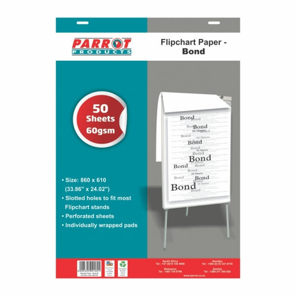 Flipchart Paper Parrot Bond 50 Sheets