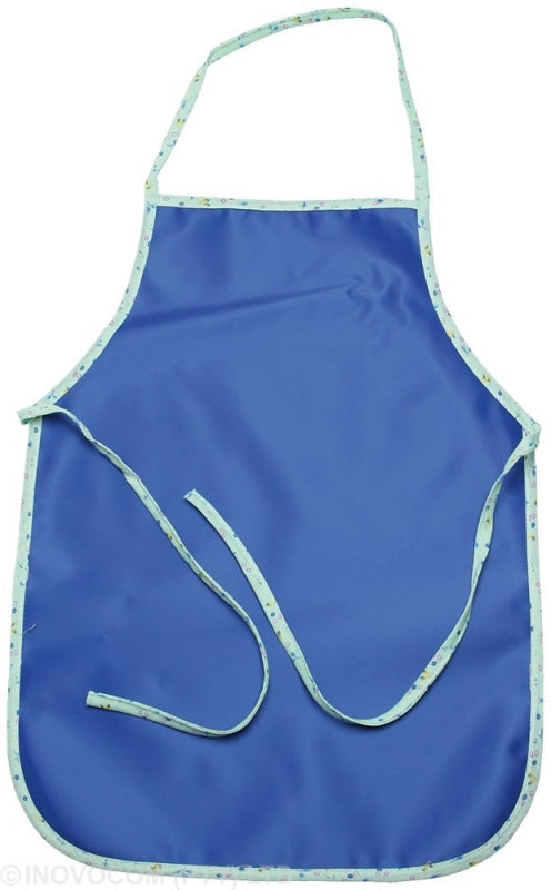 Apron Single Plain Blue