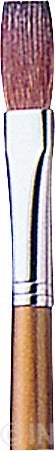 Paint Brush Trefoil Flat 3 Long Handle 10Pc