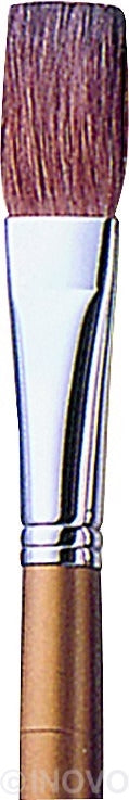 Paint Brush Trefoil Flat 11 Long Handle 10Pc