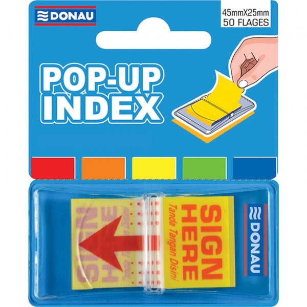 Pop-Up Flags Donau Sign Here 50 Flags