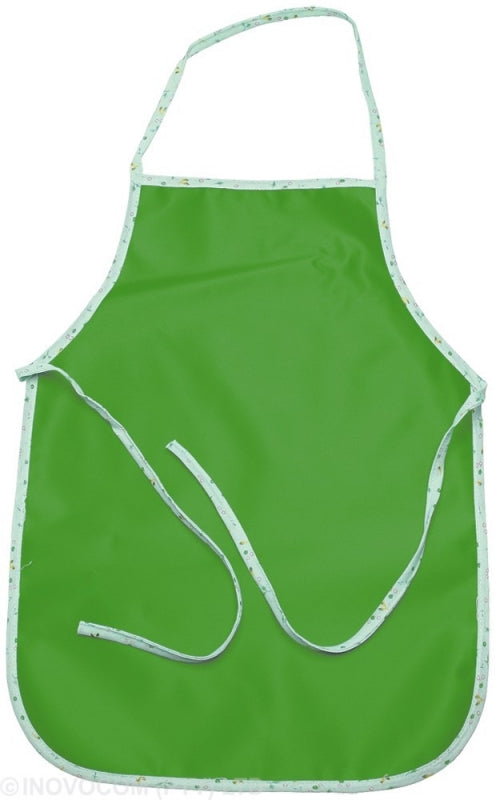 Apron Single Plain Green