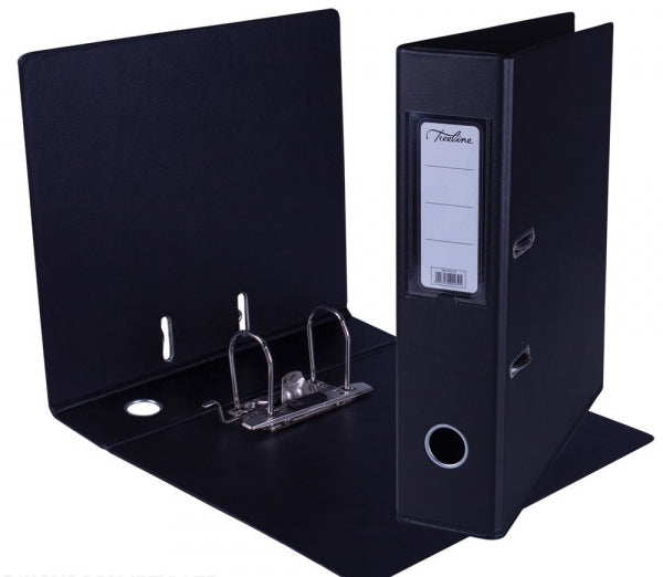 Lever Arch File A4 Pvc Black