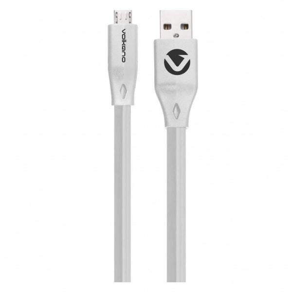 Cable Volkano Micro Slim Series, White