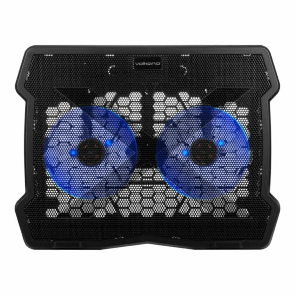 Fan Notebook Cooling Stand 15" Dual Volkano Polar Series