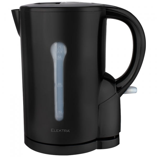 Kettle Elektra Plastic 1.7L, Black