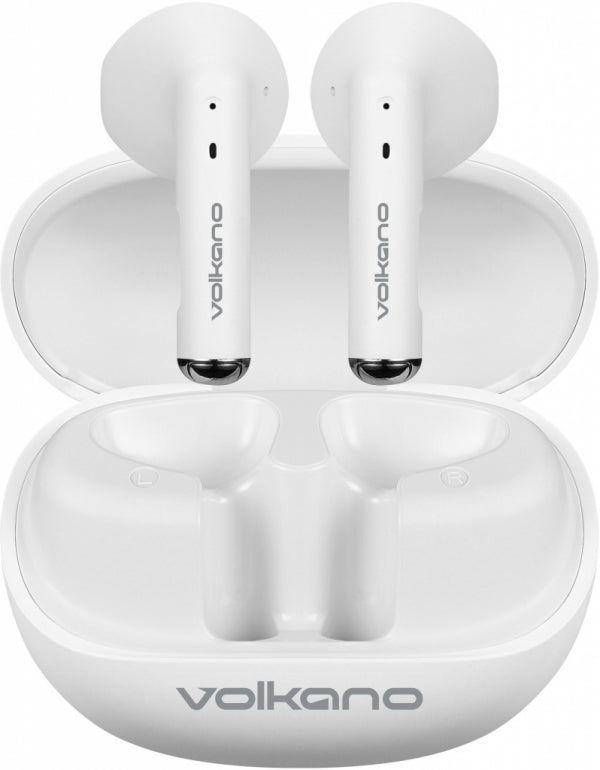 Earphones With Enc Volkano Buds X3, White