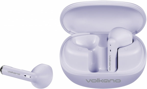 Earphones With Enc Volkano Buds X3 Tws, Purple