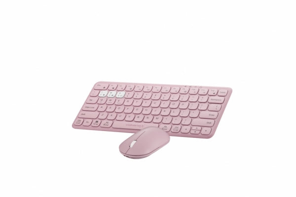 Volkanox Blaze Bluetooth Wireless Keyboard and Mouse Combo - Rose