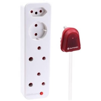 Multiplug Switched High Surge 4 Way 0.5M 11